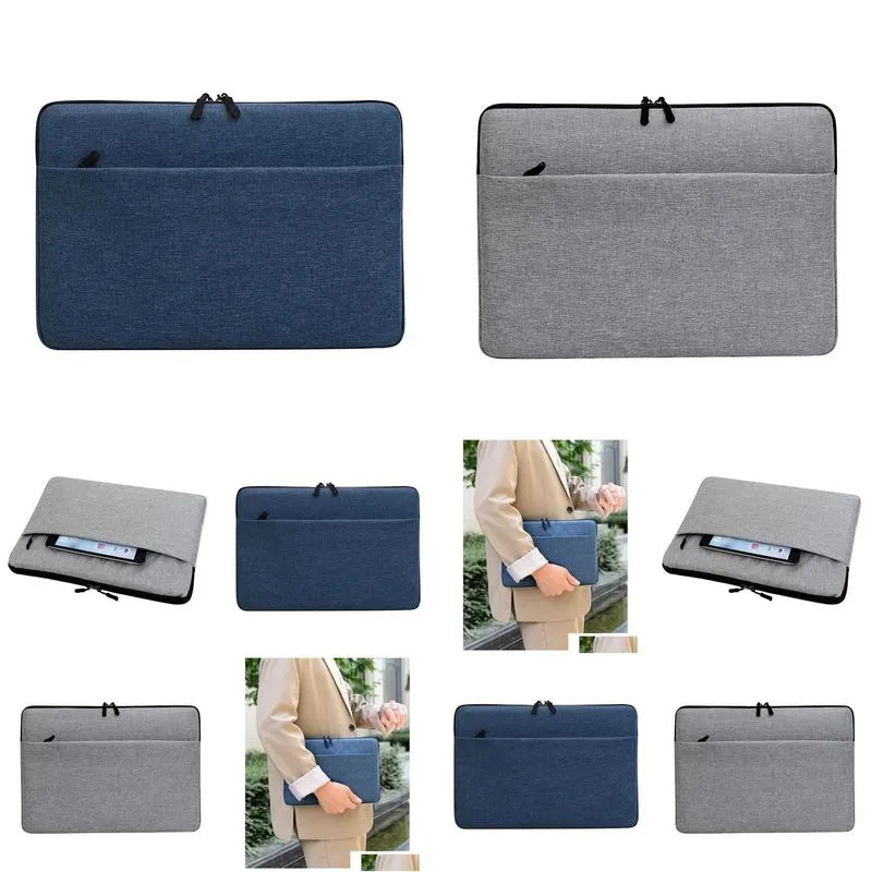 Laptop Cases & Backpack Nylon Laptop Sleeve Case Protective Storage Bag For Computer 11/12/13/14/15.4/15.6 Inch Laptops Computers Netw Otizl