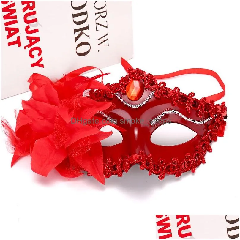 halloween princess mask masquerade ball lily mask party princess sexy dress mask