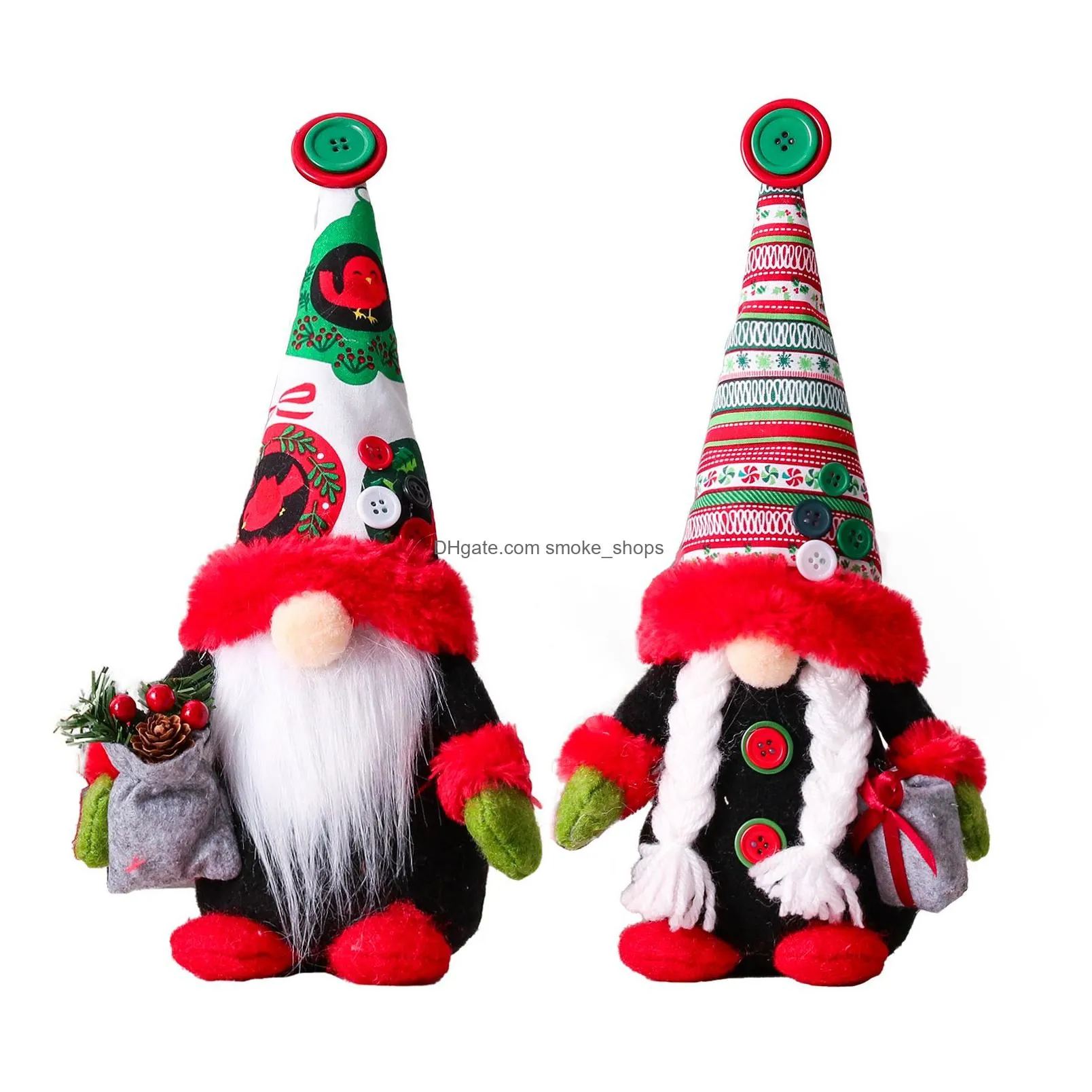 christmas decorations three-dimensional faceless doll dwarf goblin ornaments
