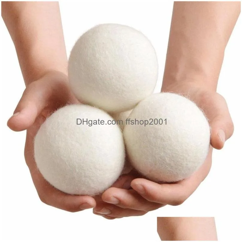 wool dryer balls laundry products reusable natural fabric softener reduces static laundries clean ball helps dry clothes in laundrys