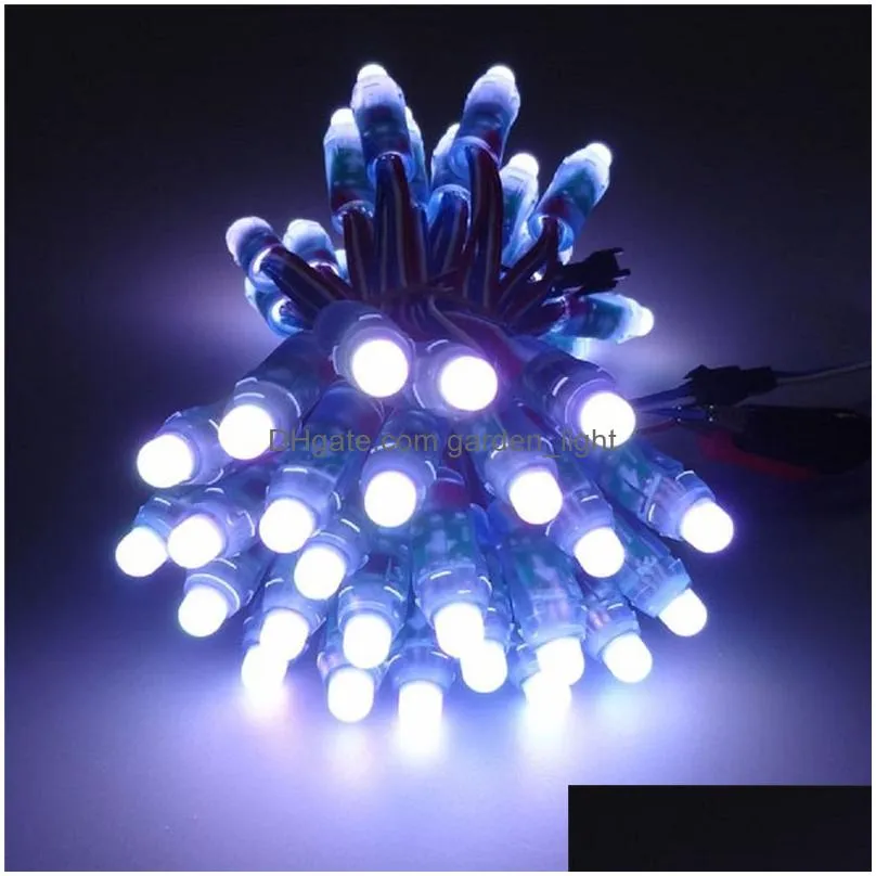 led pixel module diffused digital led rope light dc12v full color christmas ip68 waterproof light for advertising board decoration