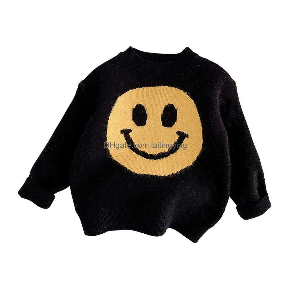 halilo toddler girl boy sweater knitted pullover unisex spring autumn kids long sleeve tops children clothing y1024