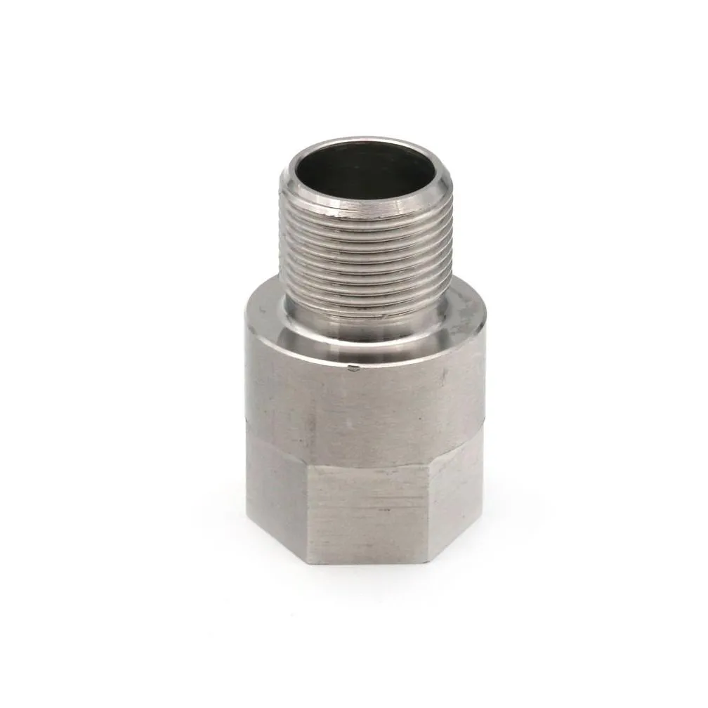 M16X1L Female To 5/8-24 Male Fuel Filter Adapter Stainless Steel Thread Soent Trap Threads Changer Ss Screw Converter Drop Delivery Dhsxn