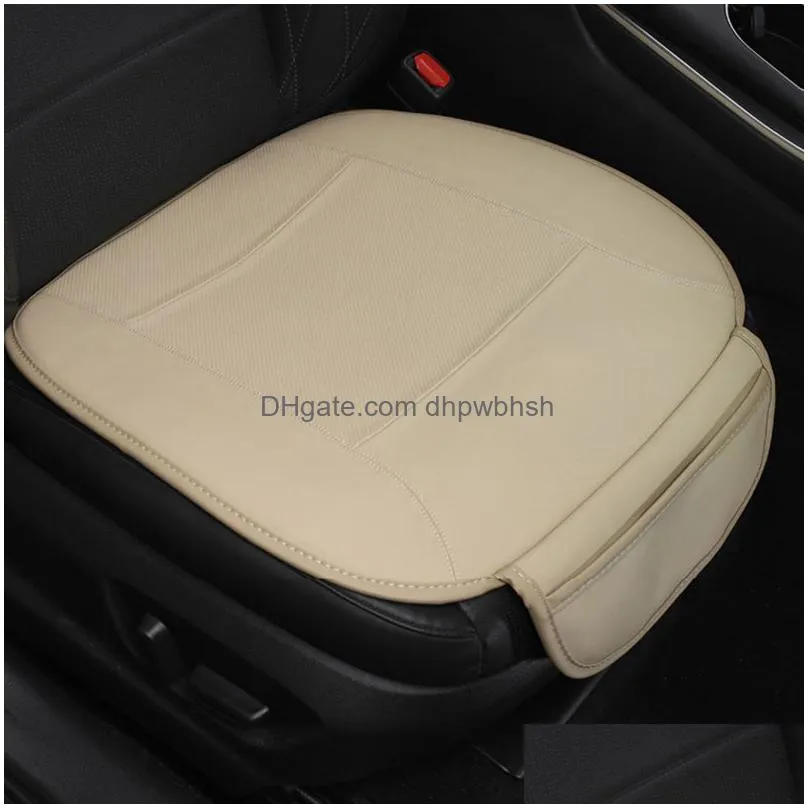 nappa leather car seat cushion for honda accord crv civic xrv waterproof auto interior accessories products luxury fashion covers