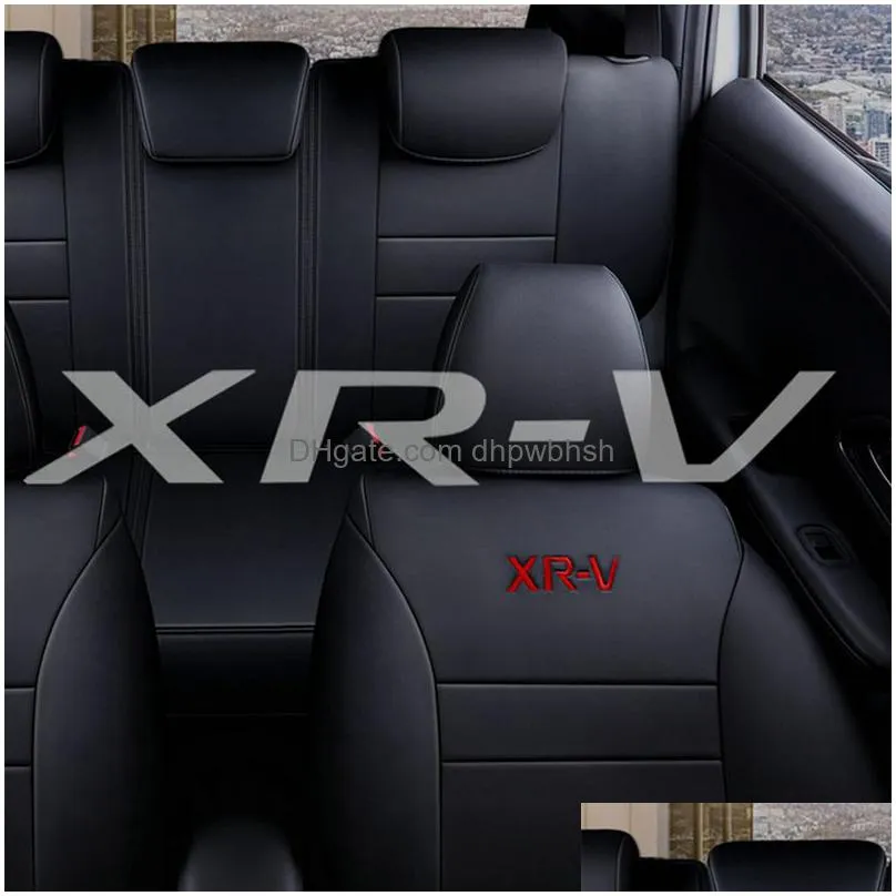 car special leather car seat covers for honda xr-v 2015 2016 2017 2018 2019 years custom fit fashion accessories car-styling