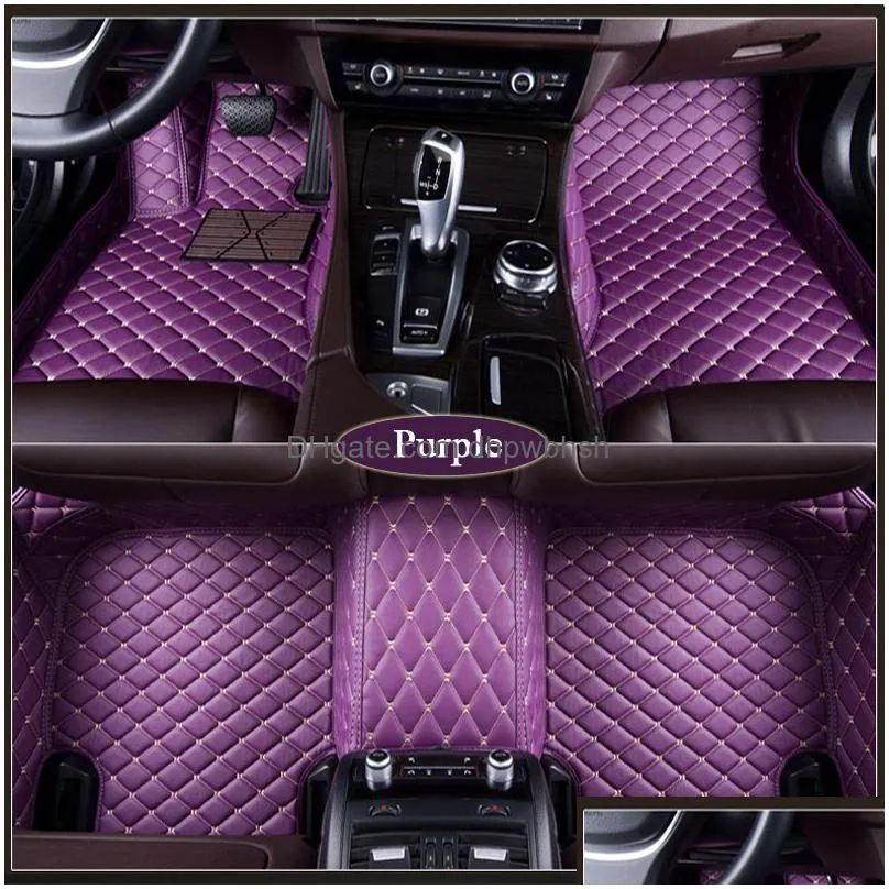 custom fit car floor mats for porsche cayenne suv cayman macan panamera 3d car styling heavy duty carpet floor liner
