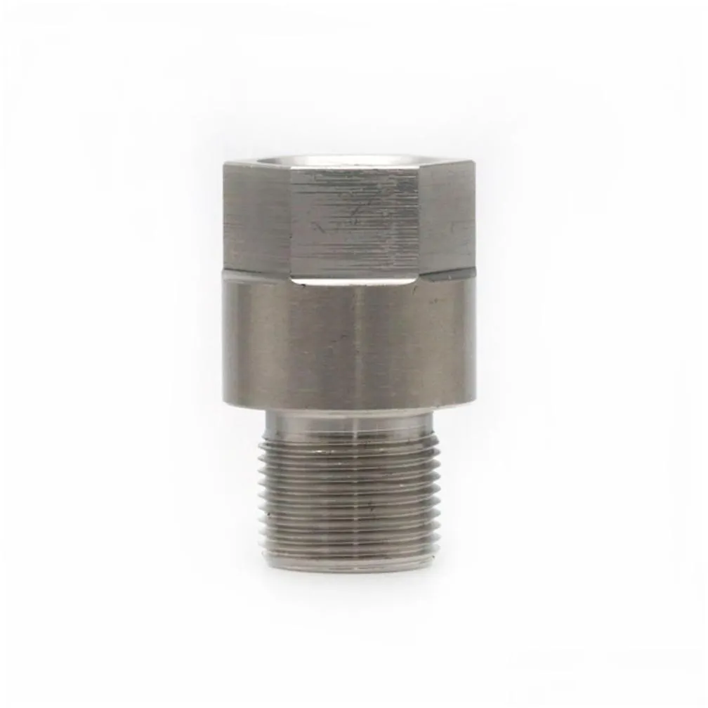 37/64-28 Female To 5/8-24 Male Fuel Filter Adapter Stainless Steel Thread Soent Trap Threads Changer Ss Screw Converter Drop Delivery Dh3We
