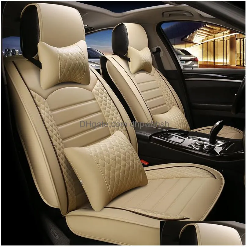 universal car seat covers nissan murano livina x-trail qashqai sylphy teana sunny auto interior accessories full 1set