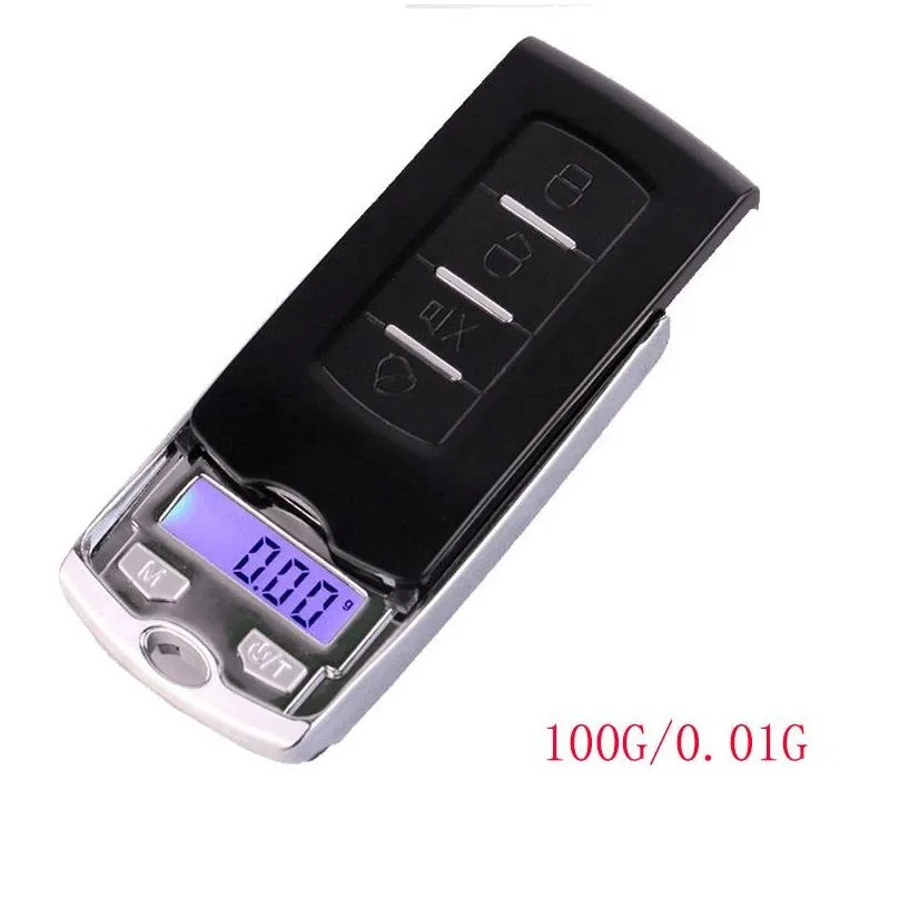 Weighing Scales Wholesale Mini Precision Digital Scales For Sier Coin Gold Diamond Jewelry Weight Nce Car Key Design Weights Electroni Dhwed