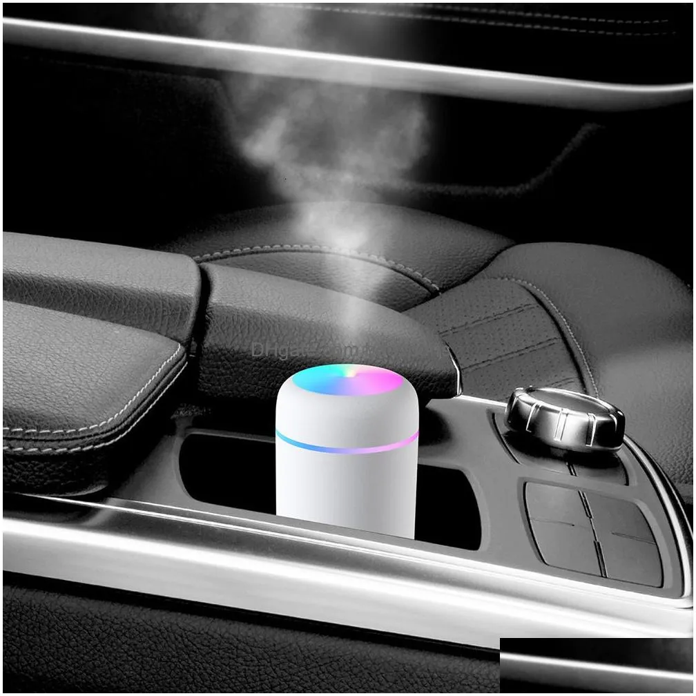  Oils Diffusers Dropshipme Air Defuser Humidifier  Oil Diffuser Ultrasonic Fragrance Sleep Atomizer for Home Car Office Air Freshener