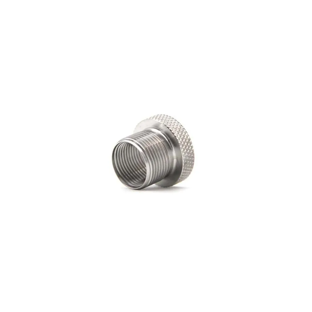 stainless steel filter thread adapter 1/2-28 to 5/8-24 m14x1.5 x1 ss solvent trap adapter for napa 4003 wix 24003