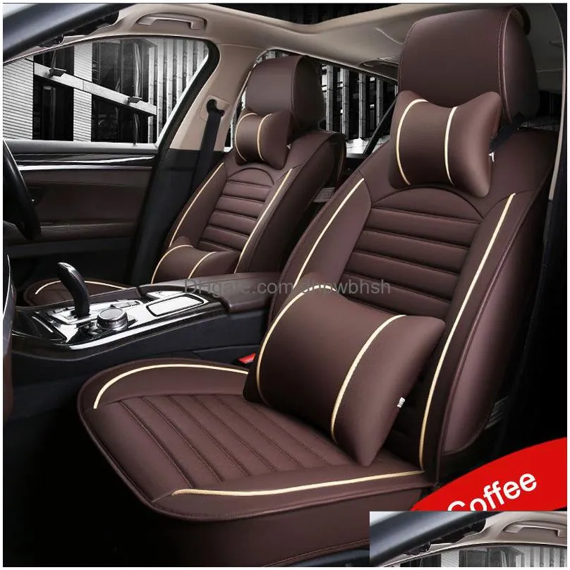 car seat covers for  c-hr rav4 prado corolla camry prius reiz wish crown waterproof protector auto accessories styling