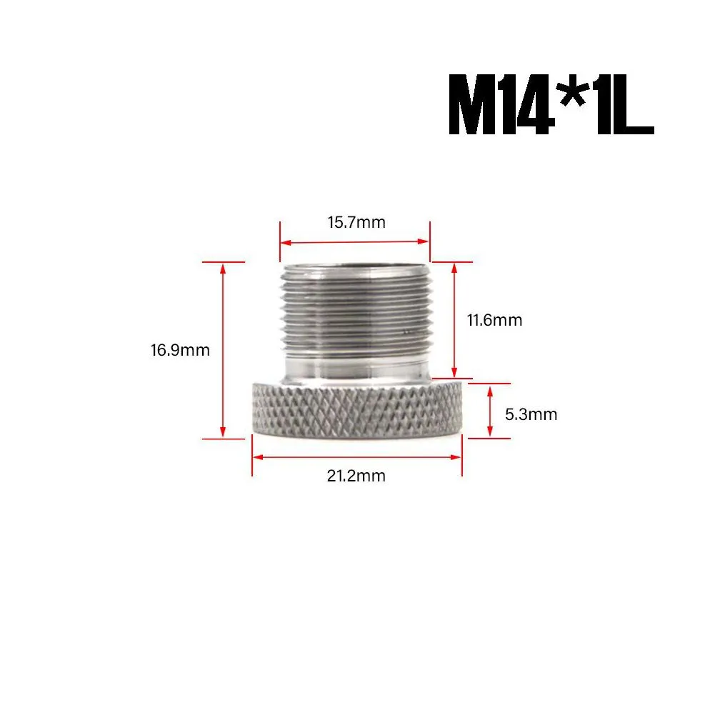 Stainless Steel Filter Thread Adapter 1/2-28 To 5/8-24 M14X1.5 X1 Ss Soent Trap For Napa 4003 Wix 24003 Drop Delivery Dhuko