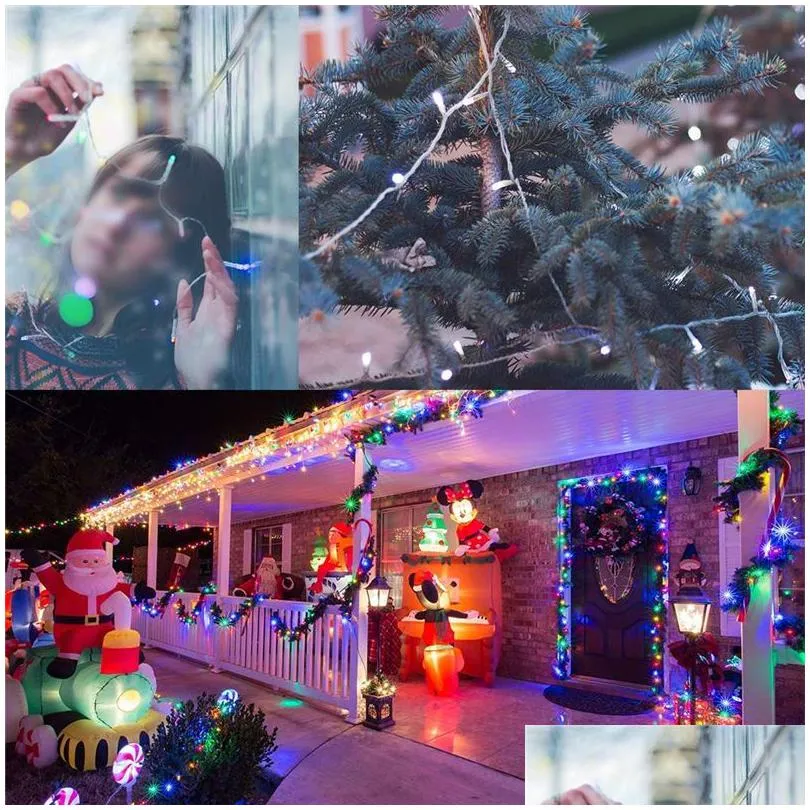 string lights fairy lights  20leds christmas lights for homes christmas tree wall decoration battery powered