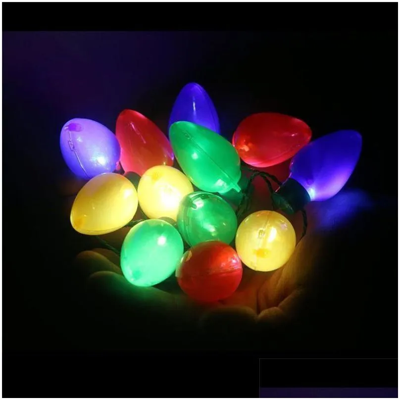 led christmas bulb festival necklace led light up plastic flashlight party favors 12 led bulbs for adults kids lamps