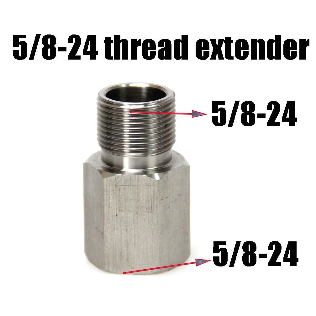5/8-24 Thread Extender 35Mm Long Fuel Filter Stainless Steel Extension Female To Male Soent Trap Adapter For Napa 4003 Wix Drop Deliv Dh5Zk