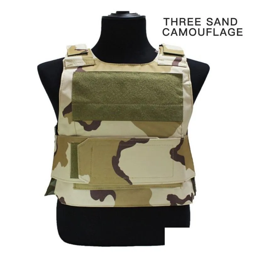 Tactical Vests 18 Color Soft Tactical Molle Vest Airsoft Body Armor Shooting Paintball Adjustable Straps Combat Outdoor Hunting Cs Gam Dhwiz