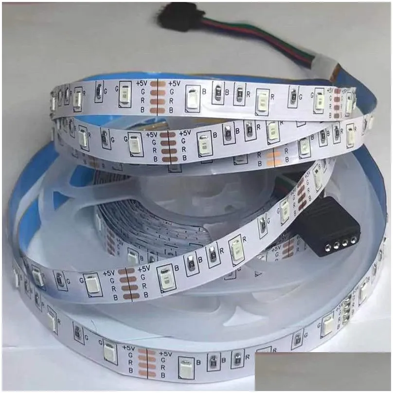 5v usb led strip light 2835 dc leds lights flexible 1m 2m  5m white warm for tv background lighting night lamp