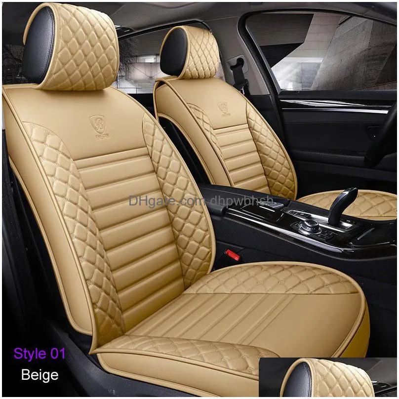 universal car seat covers for ford mondeo focus fiesta edge explorer taurus s-max f-150 auto accessories full front /rear