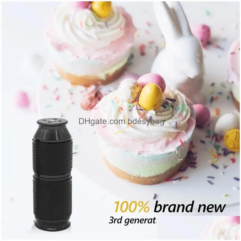 portable whipped cream cracker dispenser cream whipper mini rubber grip safe gas kitchen dessert tools smoking tool