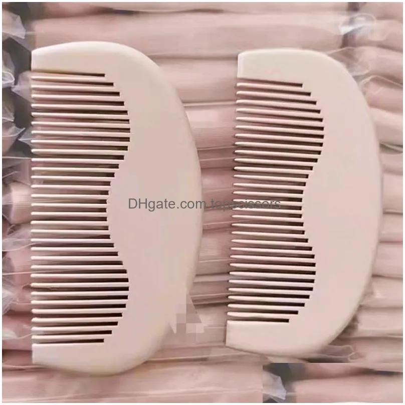 Brand Hair Brushes Pink Wooden Comb With a Pocket Styling Tool Girl Hairs Beauty Product