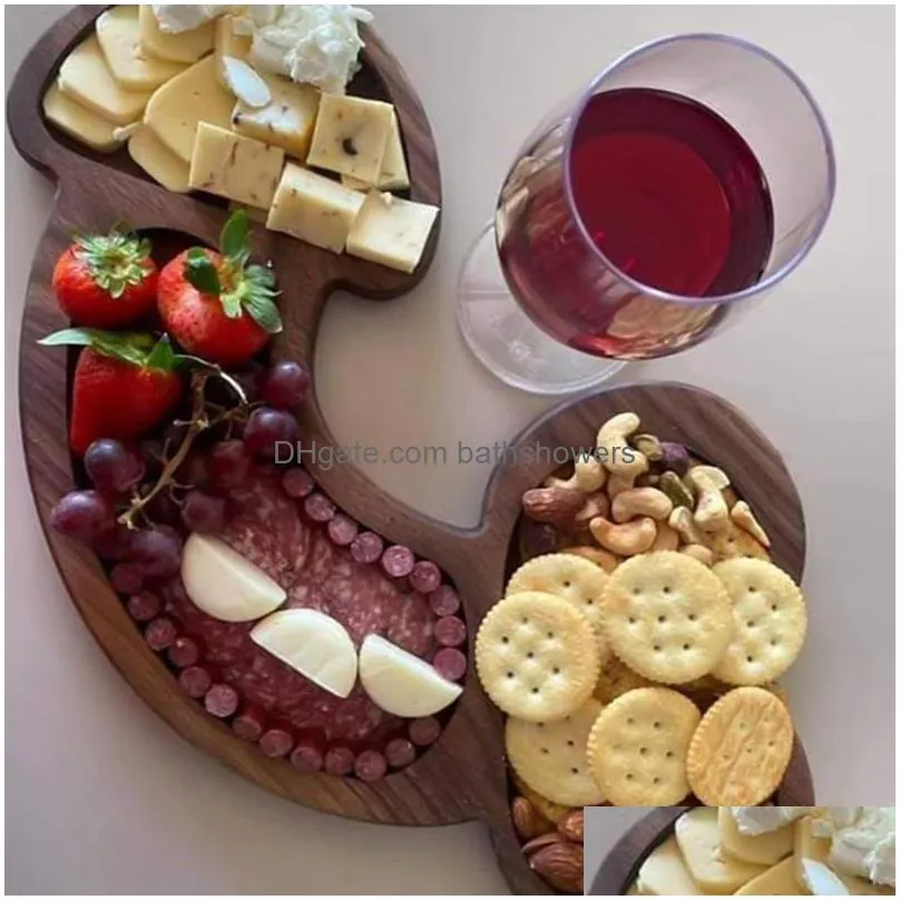 heese board charcuterie boardceramic bowls large bamboo platter for serving cheese meat aperitif board 220601