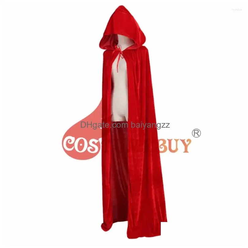 theme costume costumebuy unisex mantle hoodie cloak coat wicca robe medieval cape shawl halloween cosplay party witch wizard costumes