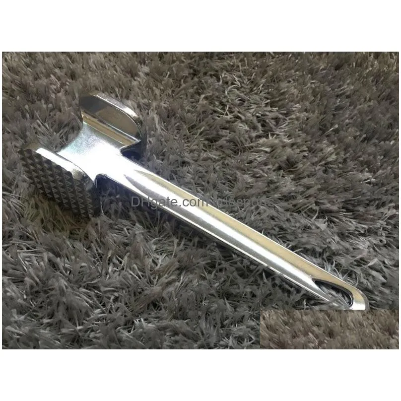 Professional Tenderizer Aluminium Metal Meat Mallet Pounders Steak Beef Chicken Hammer Kitchen Tool Fast Shipping QW9776