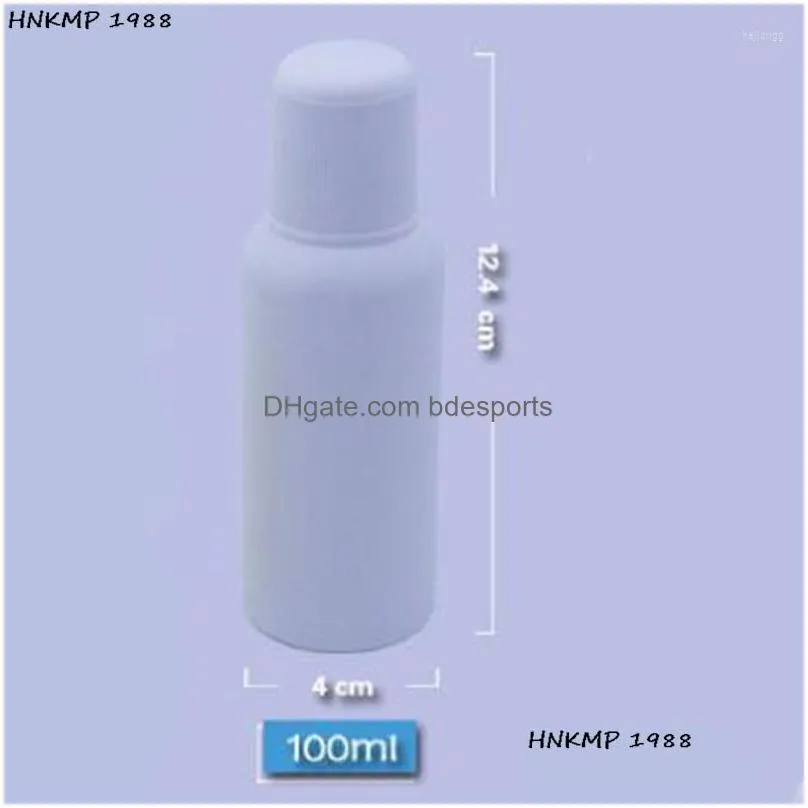 Storage Bottles 1Pc 100ml Soreness Liquid Bottle With Sponge Applicator White Blue Head