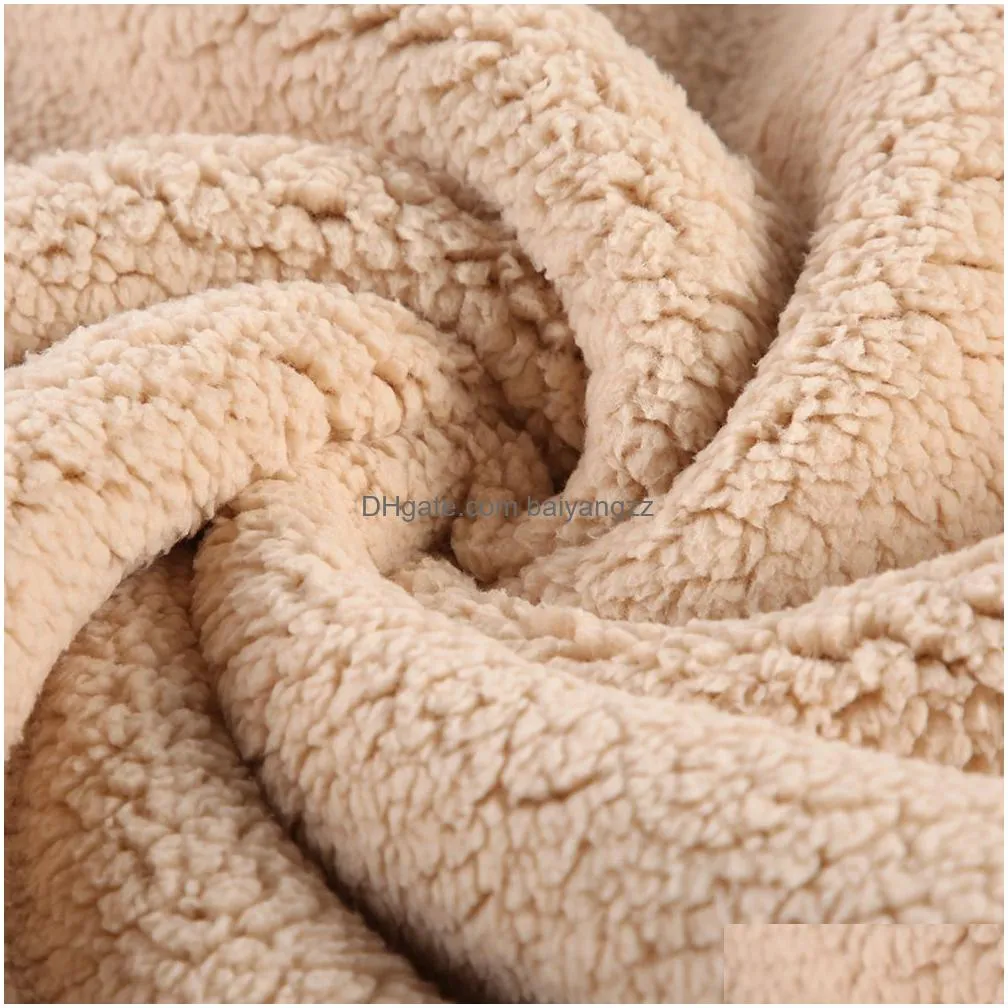 womens hoodies sweatshirts round neck hoodie female lamb cashmere autumn and winter loose plus fleece thickened long-sleeved top warm