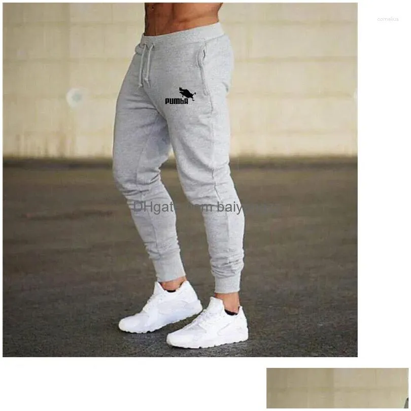 mens pants casual brand printed tracksuit fashion high quality fitness hip hop streetwear jogging 2023 s-3xl