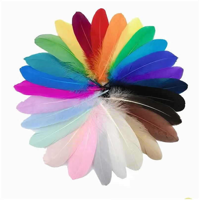 Craft Tools Diy Feather Goose Craft Tools Wedding Party Event Decor Festive Decoration 15-20Cm Home Garden Arts, Crafts Gifts Dhlms