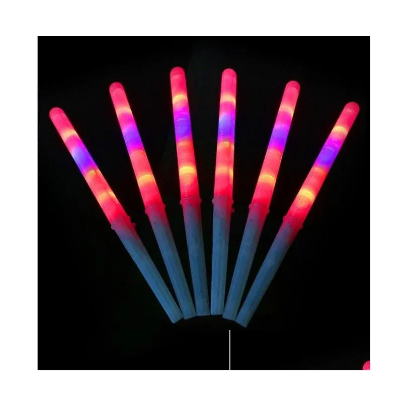 Led Light Sticks Led Cotton Candy Glo Cones Colorf Light Stick Flash Glow For Vocal Concerts Drop Delivery Toys Gifts Led Lighted Toys Dhz0I