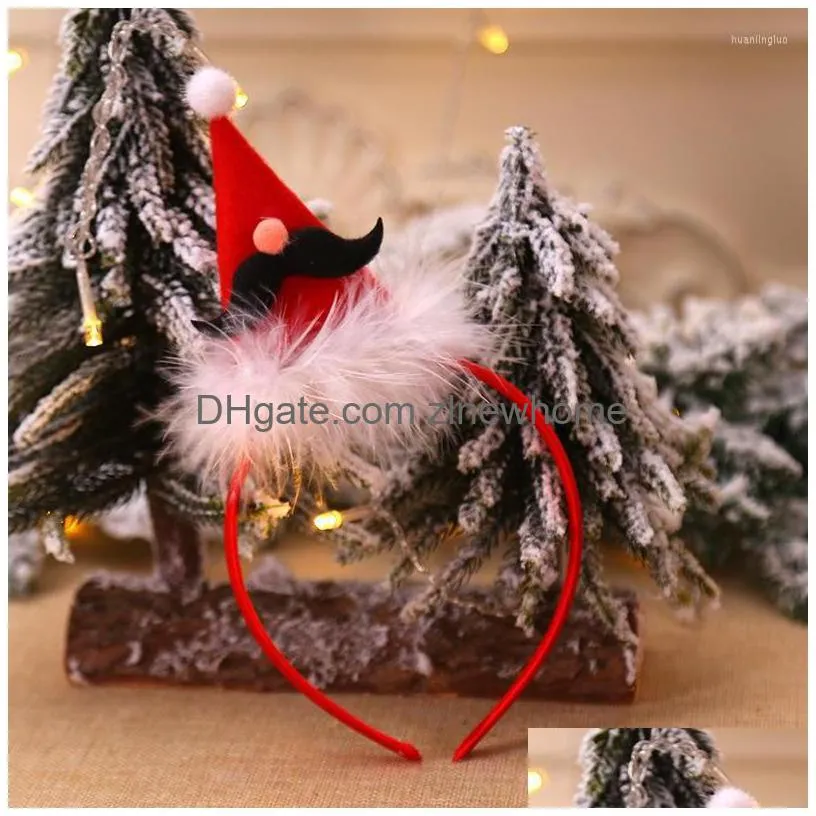 christmas decorations decoration party cosplay headbands xmas home decor kids adult headwear reindeer ornaments natal