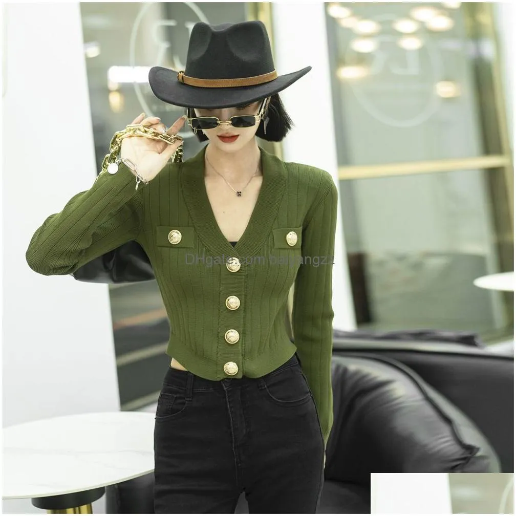 gl sweater designer women -quality slim fit all-match classic style sweater spring autumn fashion warm simple style pullover pure