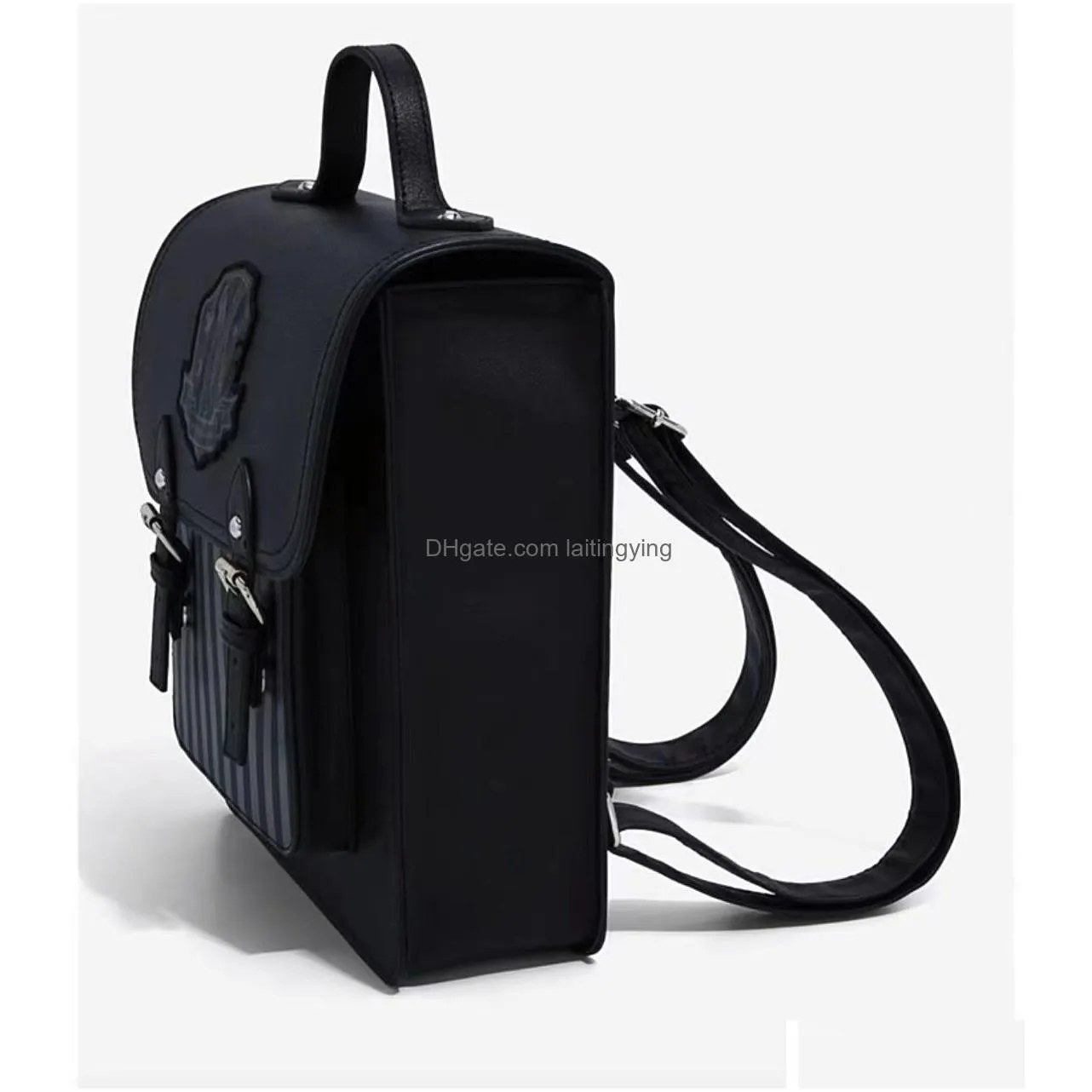 backpacks wednesday addams college bag cosplay schoolgirl backpack british fashion style collection schoolbag for kid birthday gift