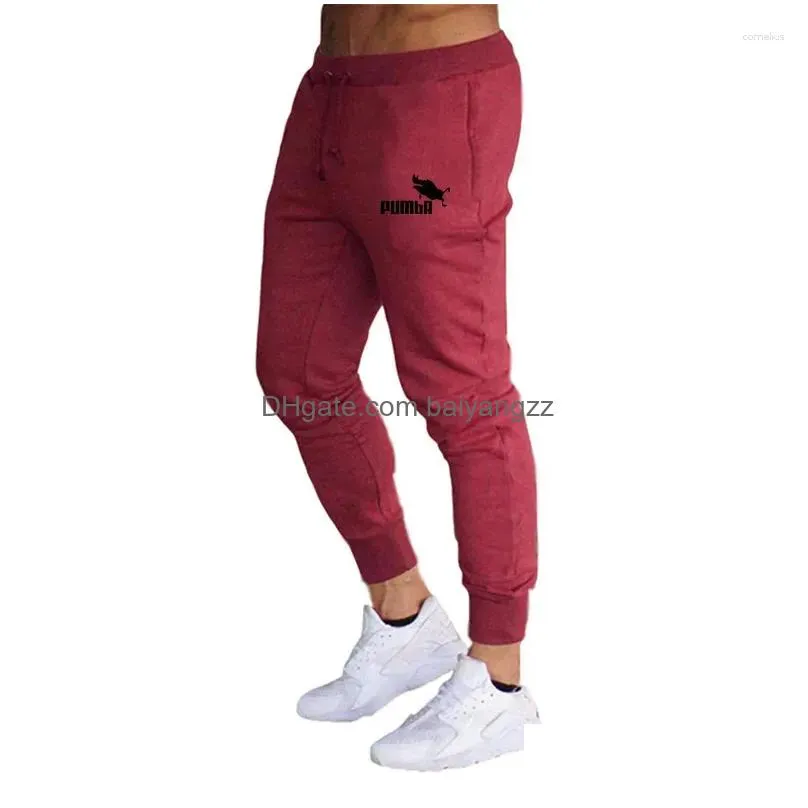 mens pants casual brand printed tracksuit fashion high quality fitness hip hop streetwear jogging 2023 s-3xl