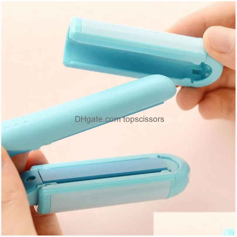 At Fashion Mini hair Curler Cartoon Easy hair Styling Tools Travel Hair straightening Curling irons Portable Cute Flat Irons