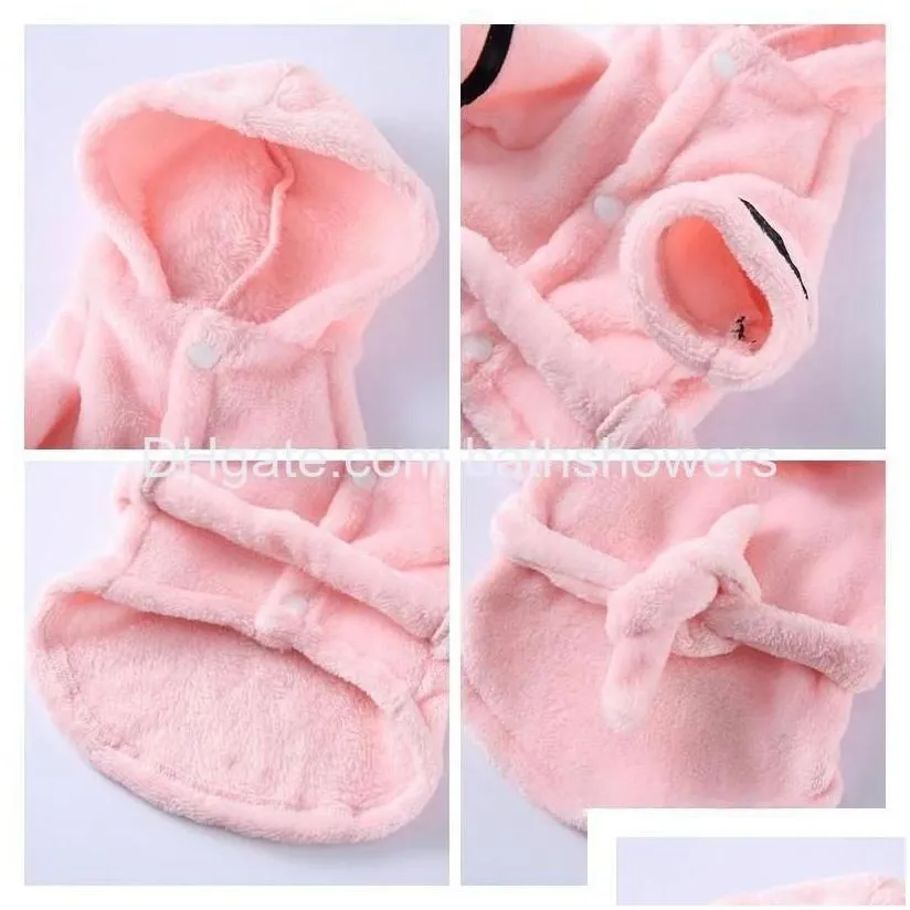 dog apparel pet bathrobe pajamas slee clothing soft pets bath dry towel clothes winter warm quick drying sleepcoat for dogs french b