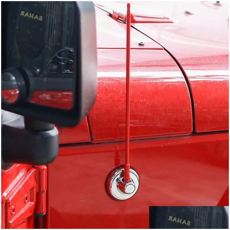 Other Exterior Accessories Abs Antenna Decorative Er 2 Color For Jeep Wrangler Jl Add High Quality Exterior Accessories Drop Delivery Dhluy