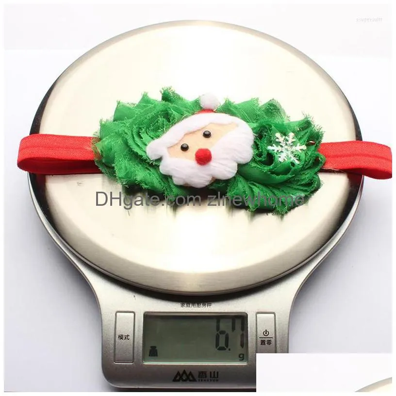 christmas decorations baby headband santa xmas hair band clasp headwear head hoop gift for child