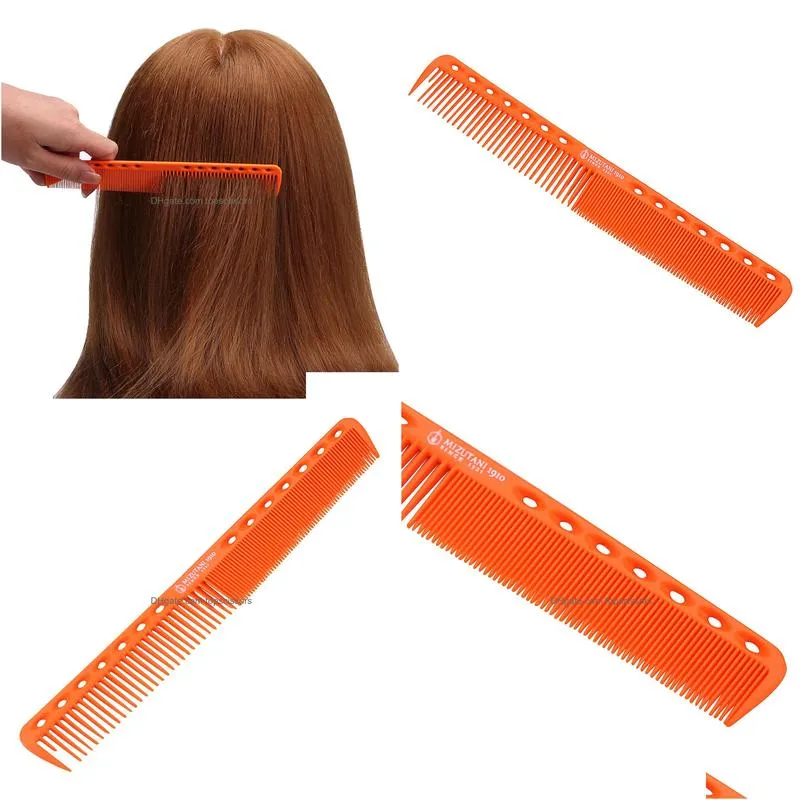 1Pc Hair Salon Anti-static Hair Comb Barber Use Hair Combs Width Teeth Fine Teeth Hairdressing Tool