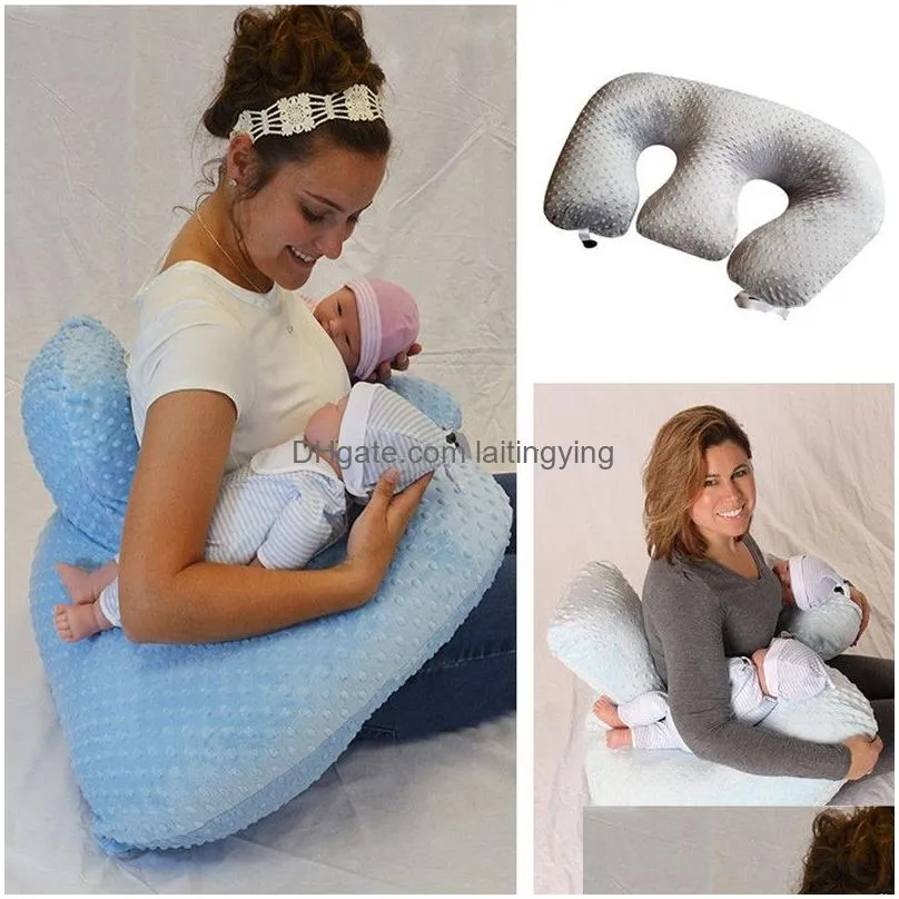 maternity pillows dropship baby twin pillow nursing breastfeeding anti spitting feeding cushions nest 230726