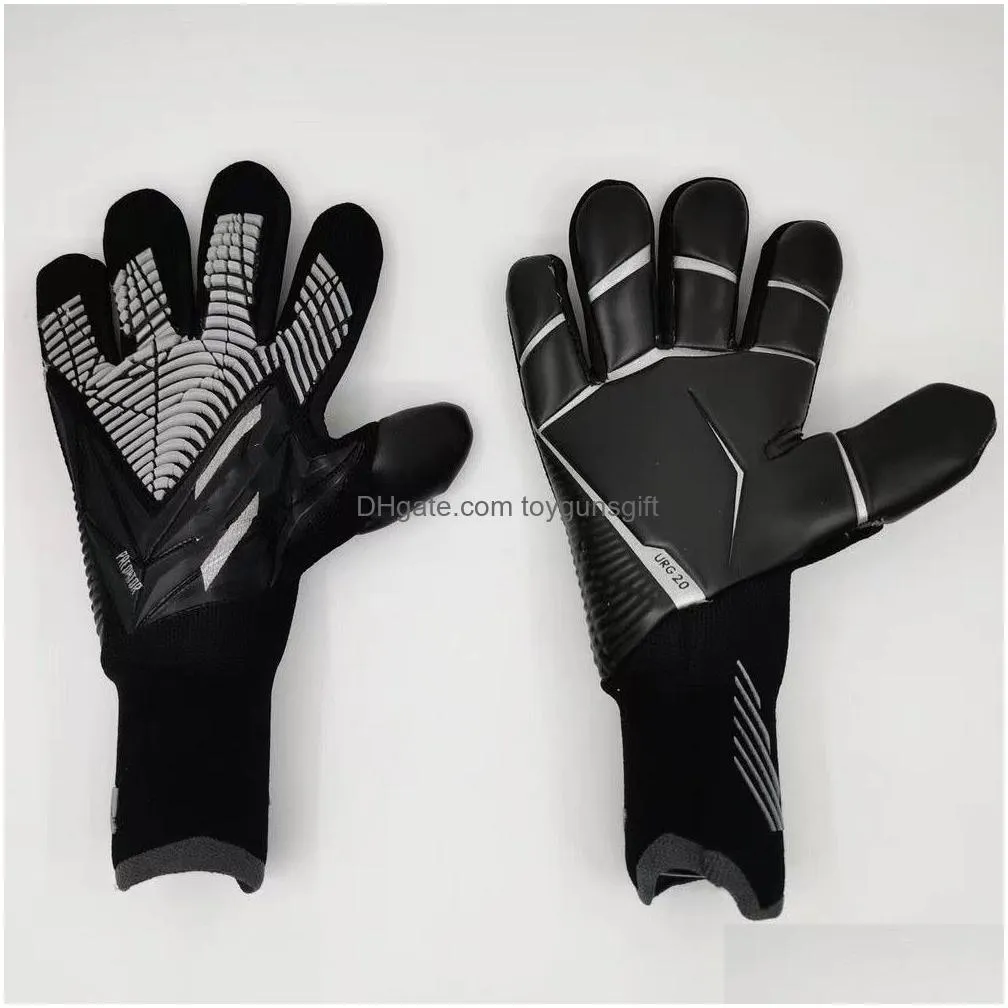 Sports Gloves 4Mm Goalkeeper Gloves Professional Mens Football Adt Childrens Thickened Drop Delivery Sports Outdoors Athletic Outdoor Dhab3