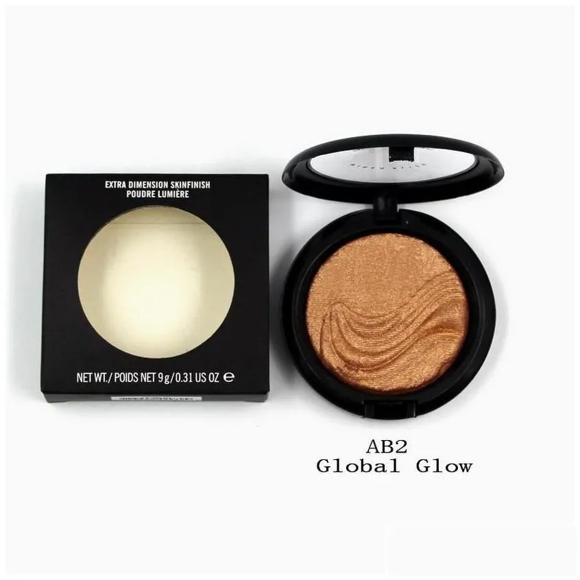 Face Powder Designer Makeup Poudre Press Powders Mineral Bronzer Highliter Brighten Long Last Illuminating Professional Maquillage M