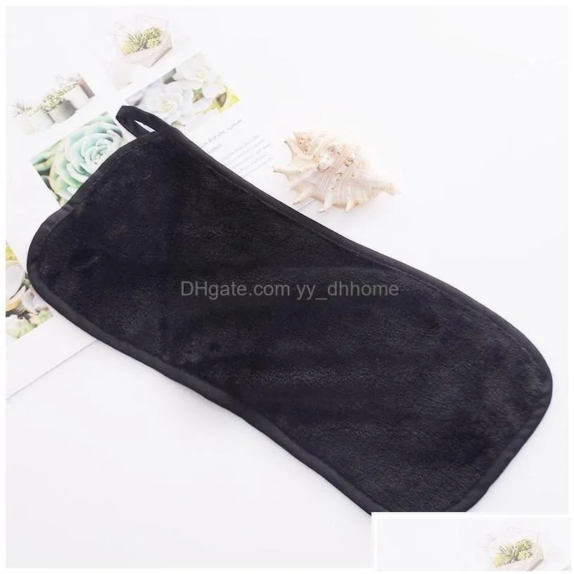 towel 18x40cm makeup reusable microfiber women facial cloth magic face skin cleaning wash towels home textiles drop delivery garden