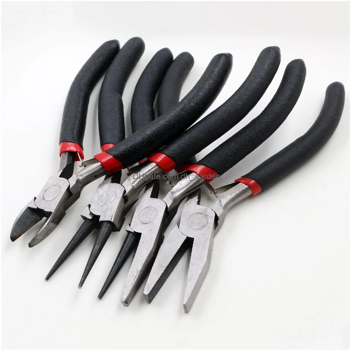 Pliers 1 Piece Stainless Steel Needle Nose Pliers Jewelry Making Hand Tool Black 12.5Cm Drop Delivery Jewelry Jewelry Tools E Dhgarden Otxvu