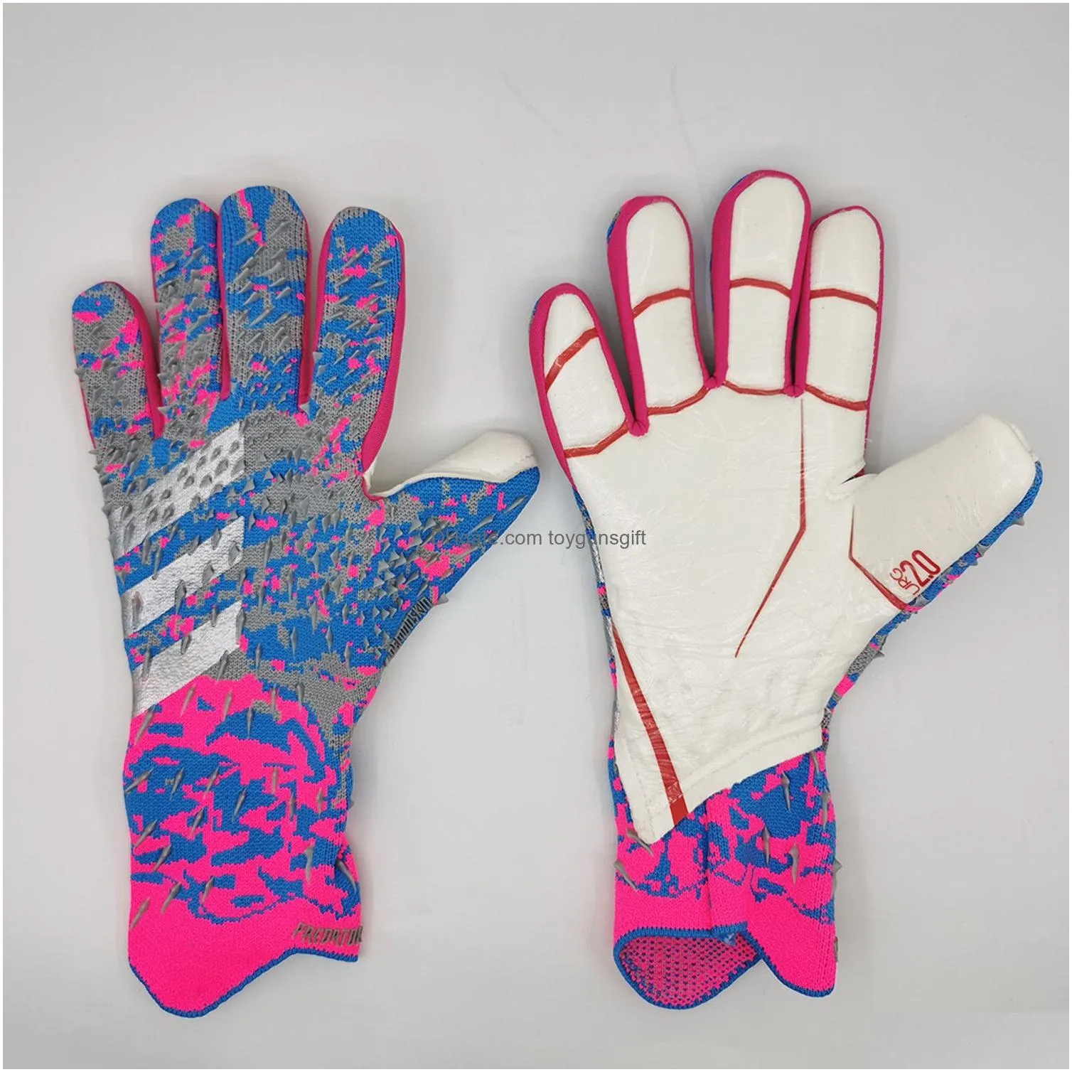 Sports Gloves Goalkeeper Gloves Professional Mens Football Adt Childrens Thickened Drop Delivery Sports Outdoors Athletic Outdoor Accs Dhdhu