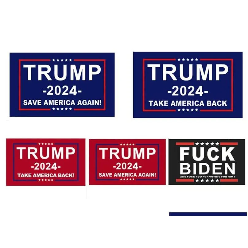 Banner Flags 3X5Fts Donald Trump Flag 2024 Election Banner Keep America Drop Delivery Home Garden Festive Party Supplies Dhpuw