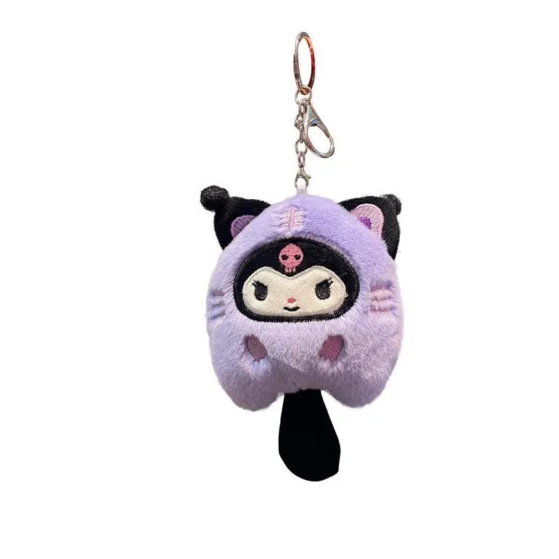 15 cm Plush Keychain Cartoon Anime Pendant Small Doll Pendant Key Chain Bag 8 Styles LT0059